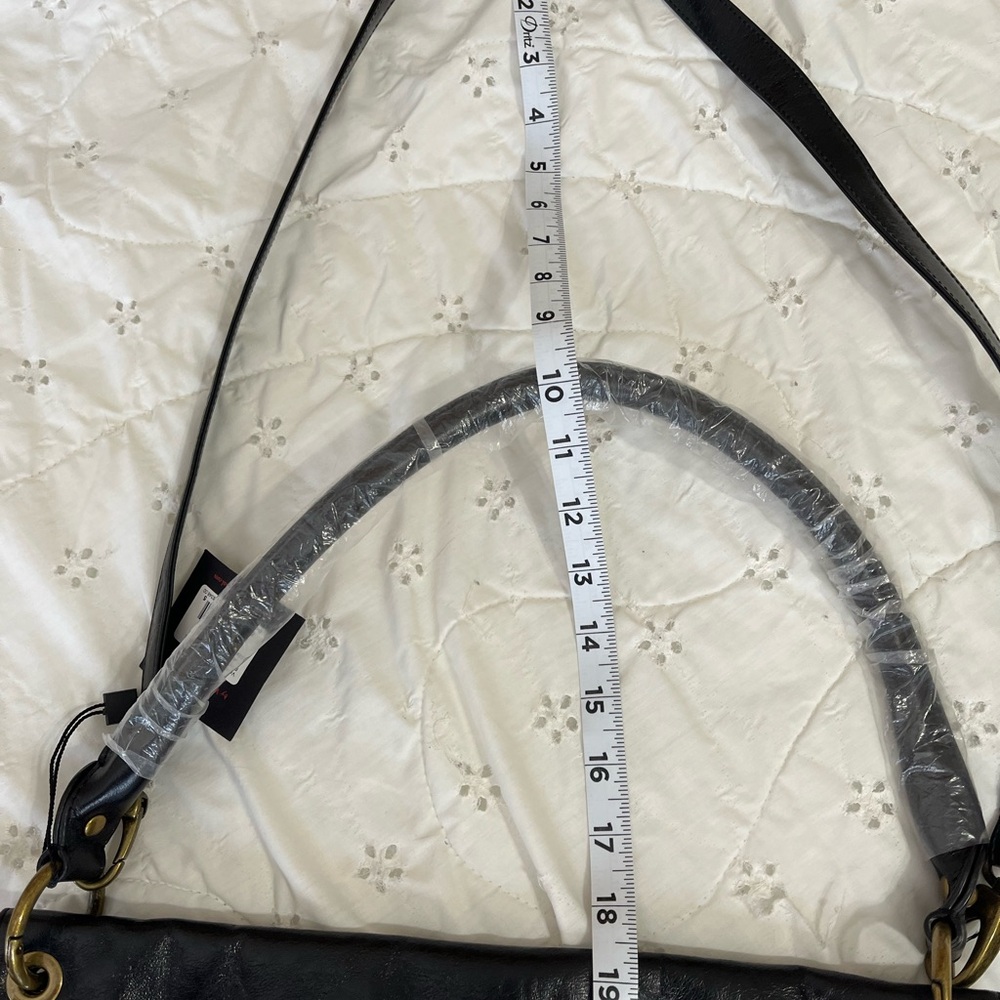HOBO Black Leather Crossbody Bag - Picture 12 of 12